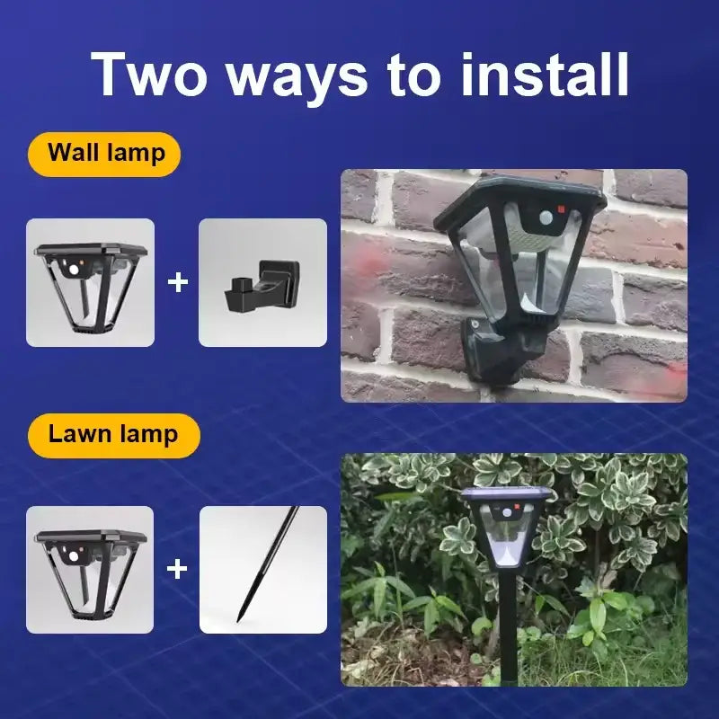 Solar Pathway Lights with Motion Sensor Habicare