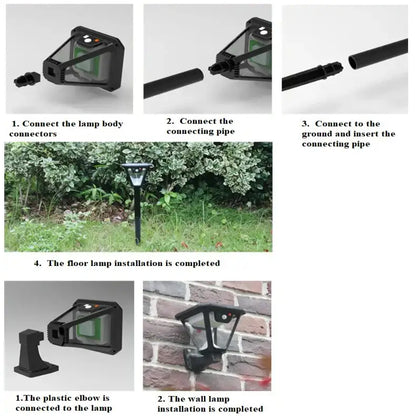 Solar Pathway Lights with Motion Sensor Habicare