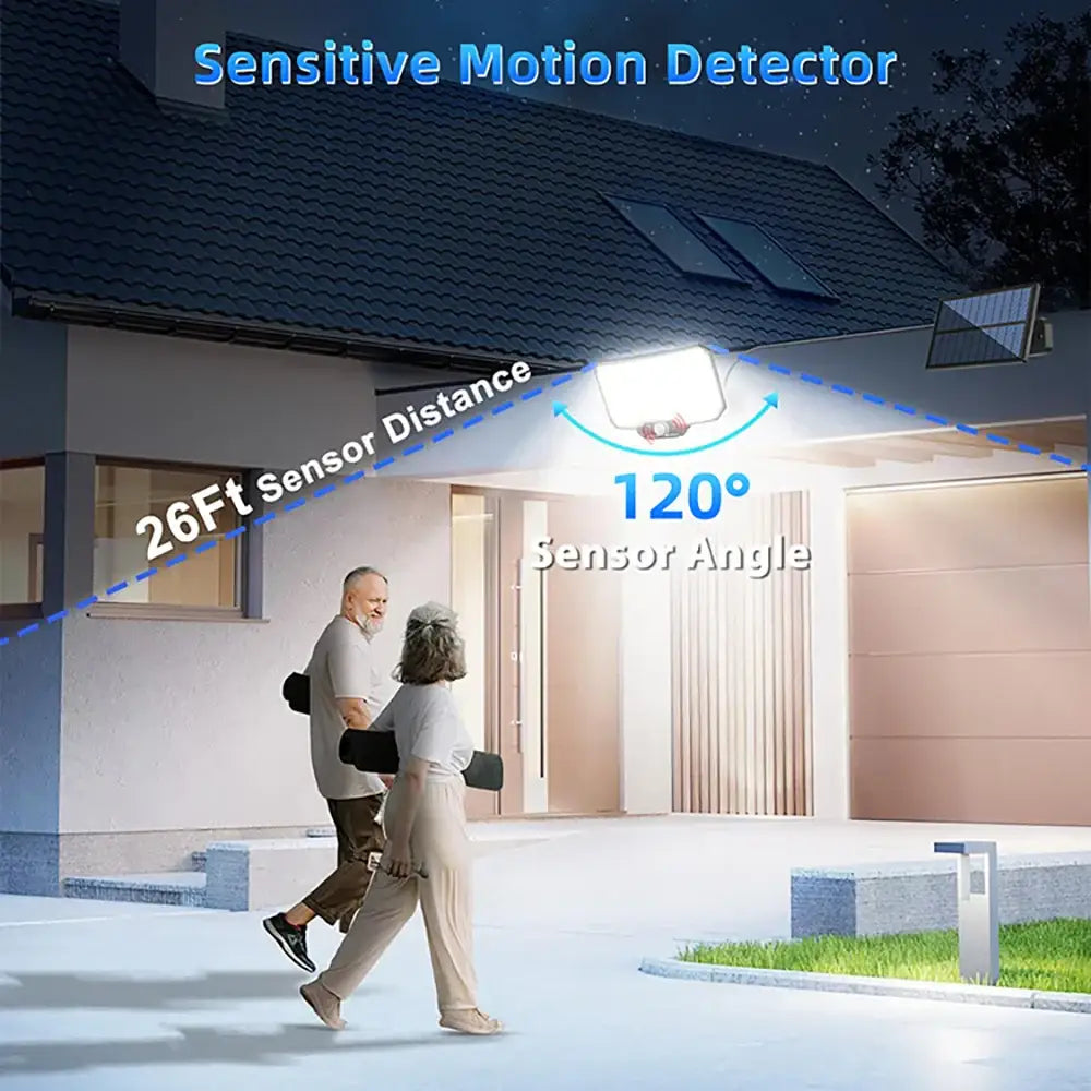 Solar Security Light – Motion Sensor (Waterproof) Habicare