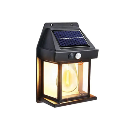 Solar Waterproof Outdoor LED Wall Light with Motion Sensor Habicare