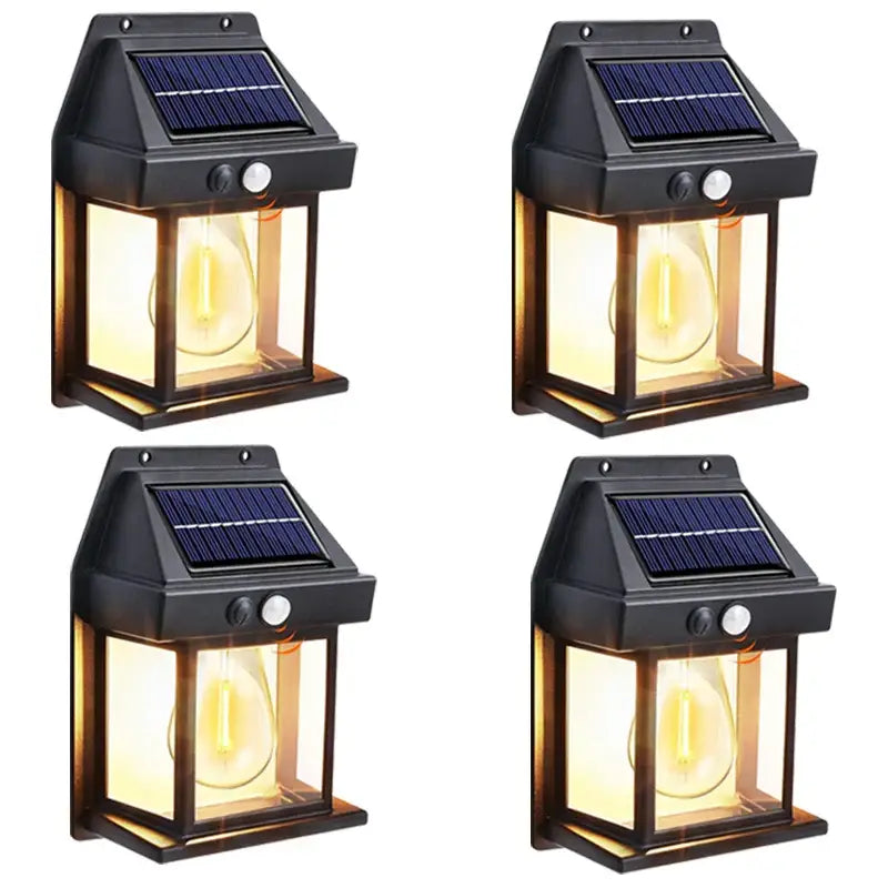 Solar Waterproof Outdoor LED Wall Light with Motion Sensor Habicare