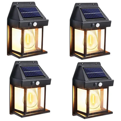 Solar Waterproof Outdoor LED Wall Light with Motion Sensor Habicare