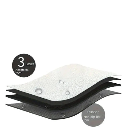 Solid Color Kitchen Mat – Non-Slip & Absorbent (4 colours available) Habicare
