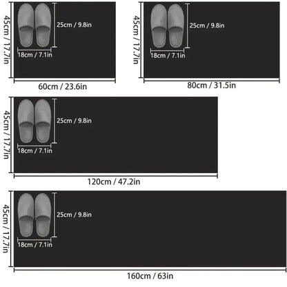 Solid Color Kitchen Mat – Non-Slip & Absorbent (4 colours available) Habicare