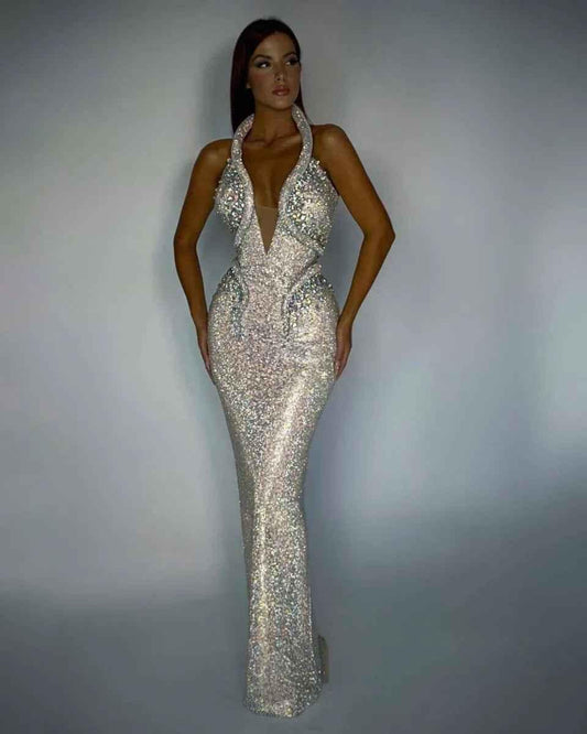 Sophisticated Sequin Sheath Dress