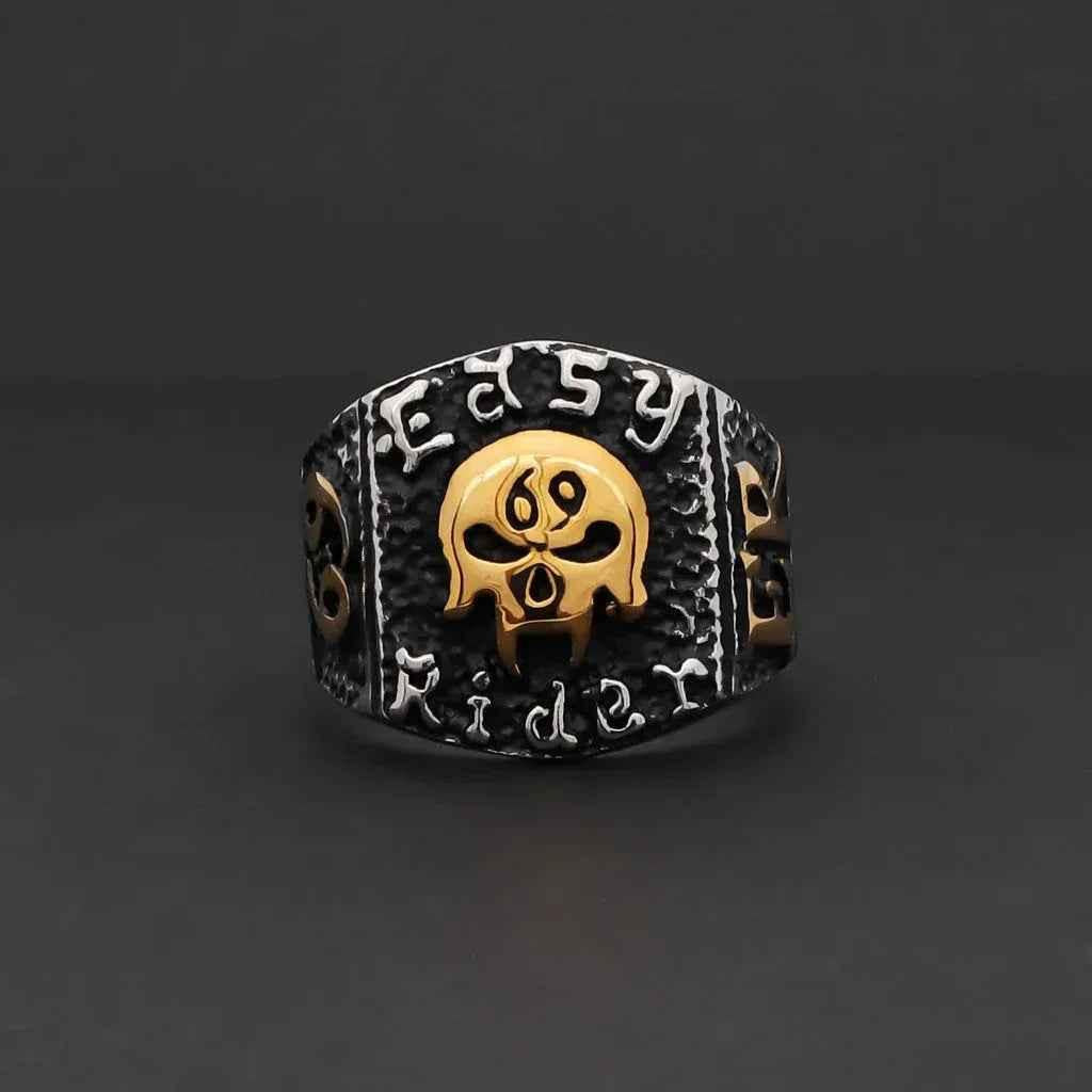 Stainless Steel Skull Ring