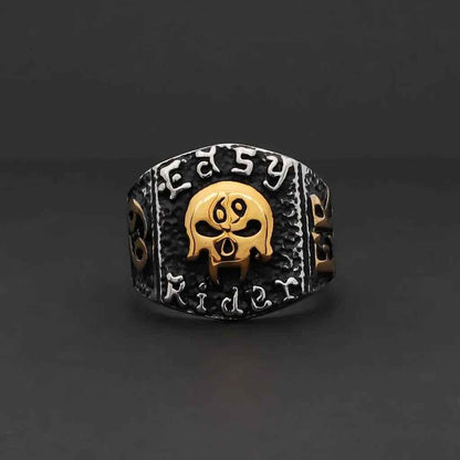 Stainless Steel Skull Ring