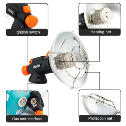 Stainless Steel Camping Heat Lamp Habicare
