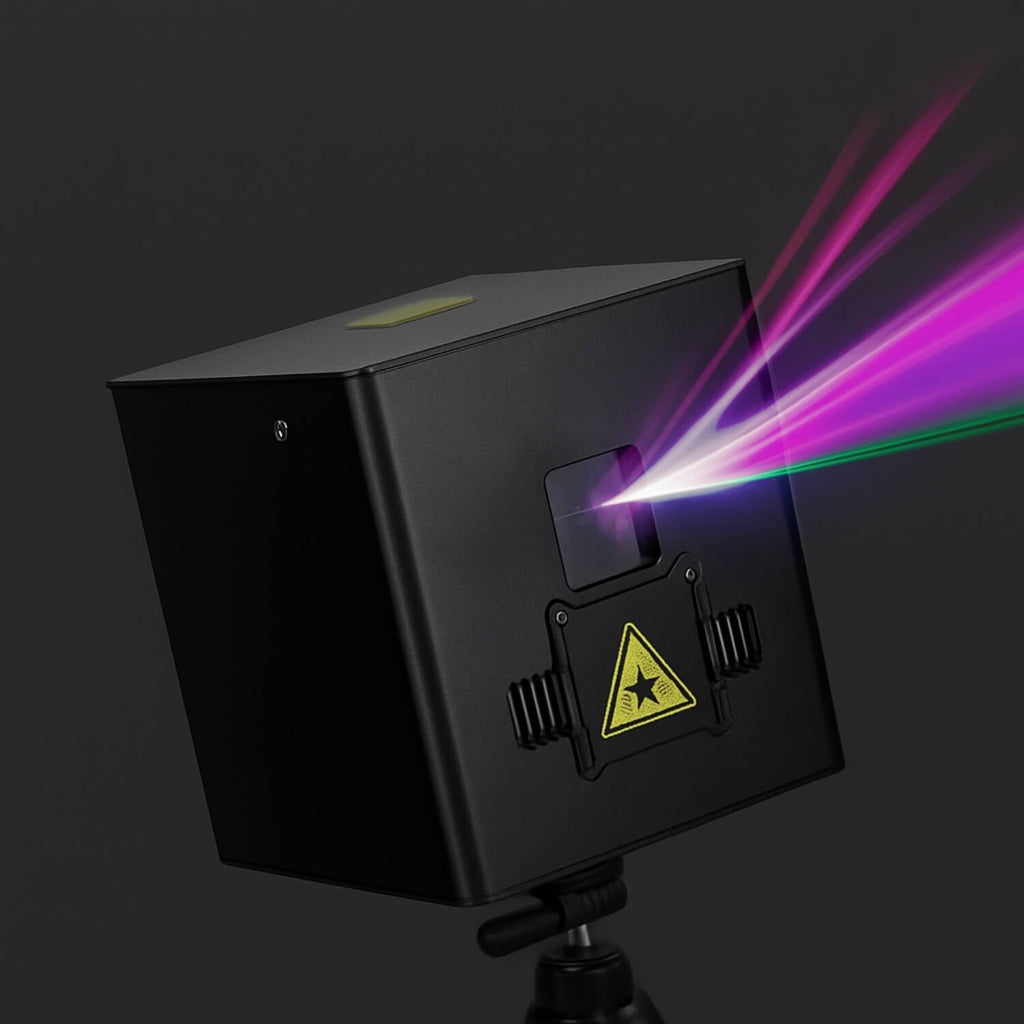 Laser Light Show Projector – Starshine A8 3W RGB | App & DMX512-3