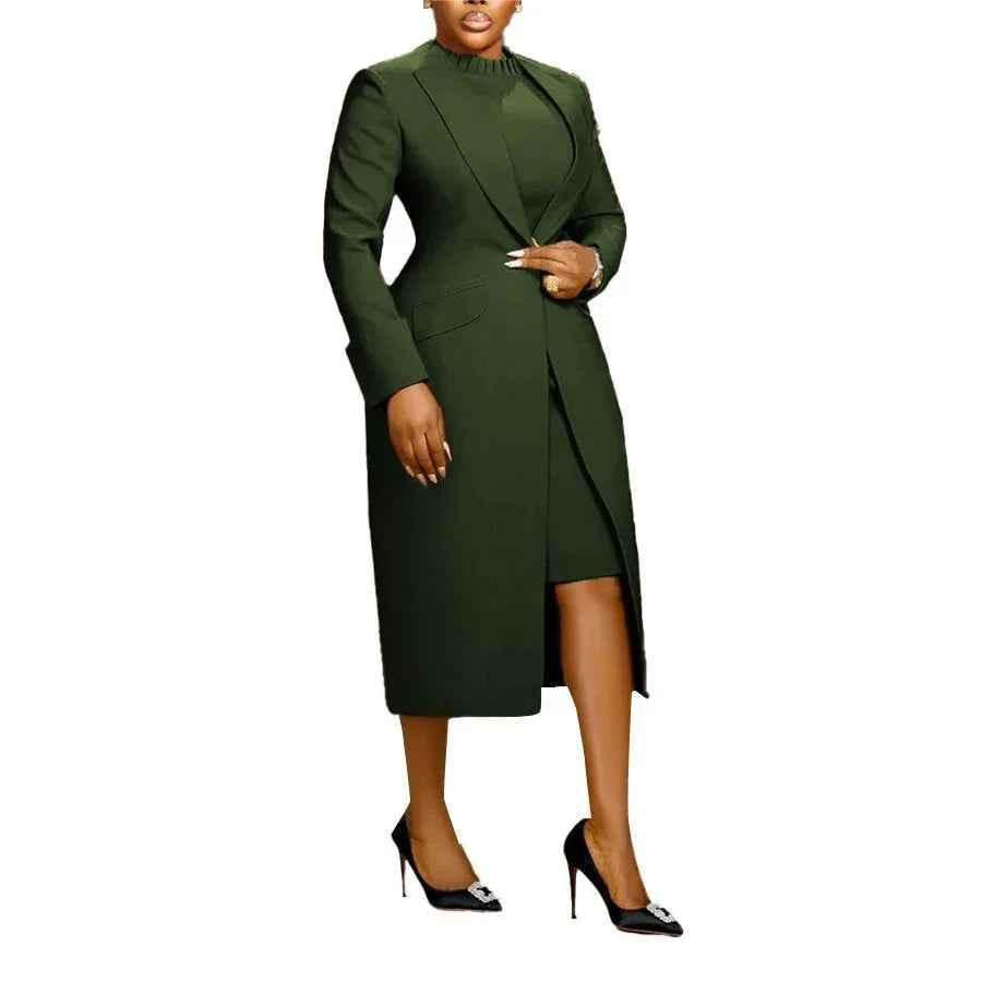 Statement Suit Vest Ensemble Outfit Set