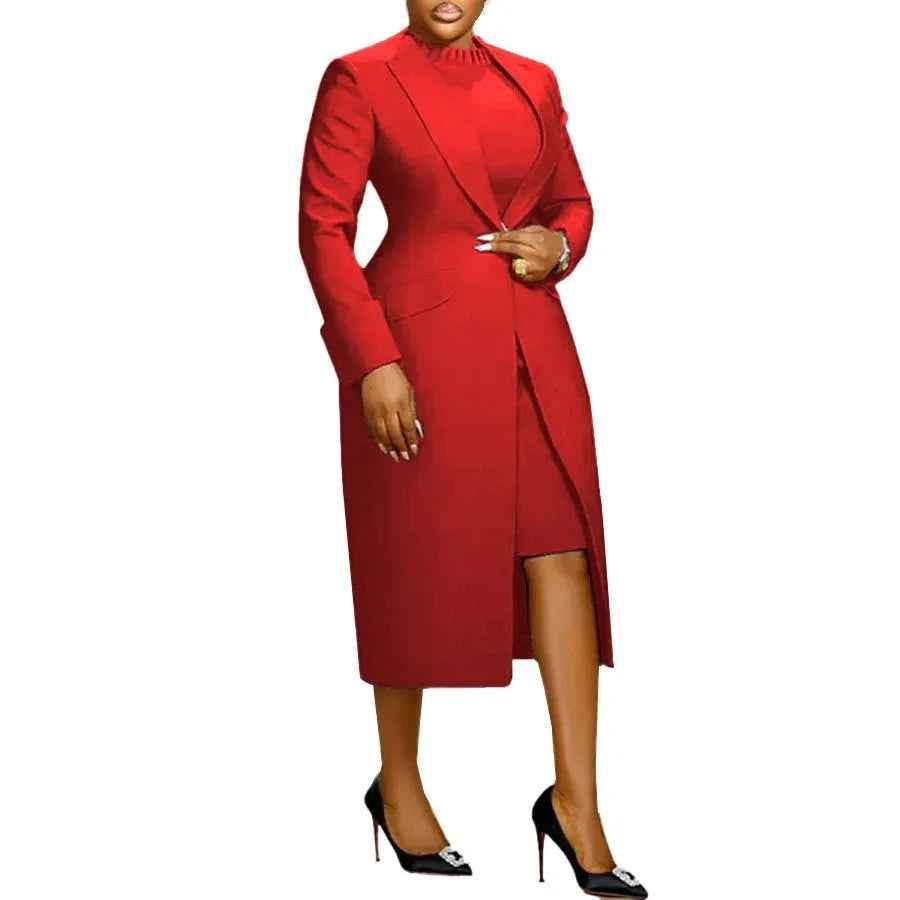Statement Suit Vest Ensemble Outfit Set