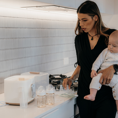 3-in-1 Baby Bottle Steriliser & Dryer - Steam Steriliser