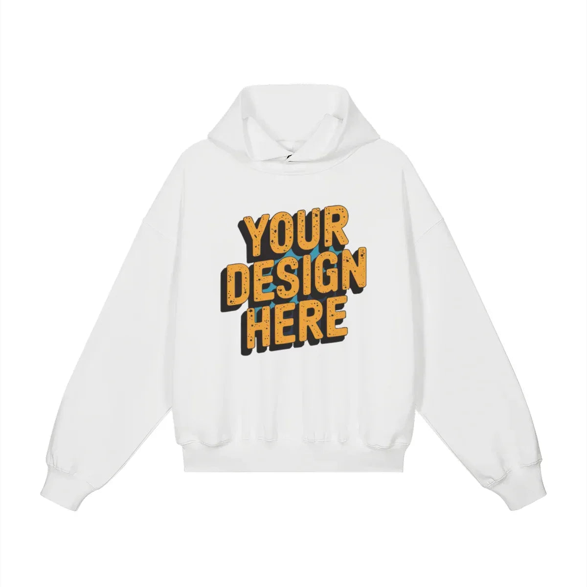420GSM Unisex Snap Collar Hoodie - Front Design - ShopHub