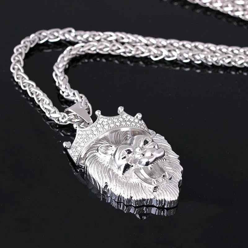 Street Style Lion King Pendant Necklace - Buy 1 Get 1 FREE $00.00