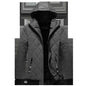 Black Stylish 3Sixty5 premium velvet cotton hoodie jacket, front view showing soft fabric and casual style.