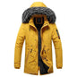 Black men's winter coat by Stylish 3Sixty5, modern and stylish jacket with a sleek design for cold weather.