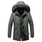 Black men's winter coat by Stylish 3Sixty5, modern and stylish jacket with a sleek design for cold weather.