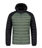 Men's gray Stylish 3Sixty5 Frost-Guard winter jacket with a high collar and insulated design, perfect for cold weather.