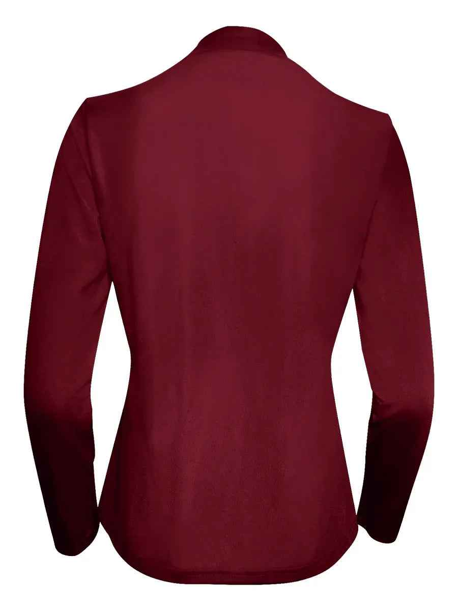 Stylish 3Sixty5 women’s white Sleek-Zip jacket, lightweight with a modern zip design, perfect for casual wear.