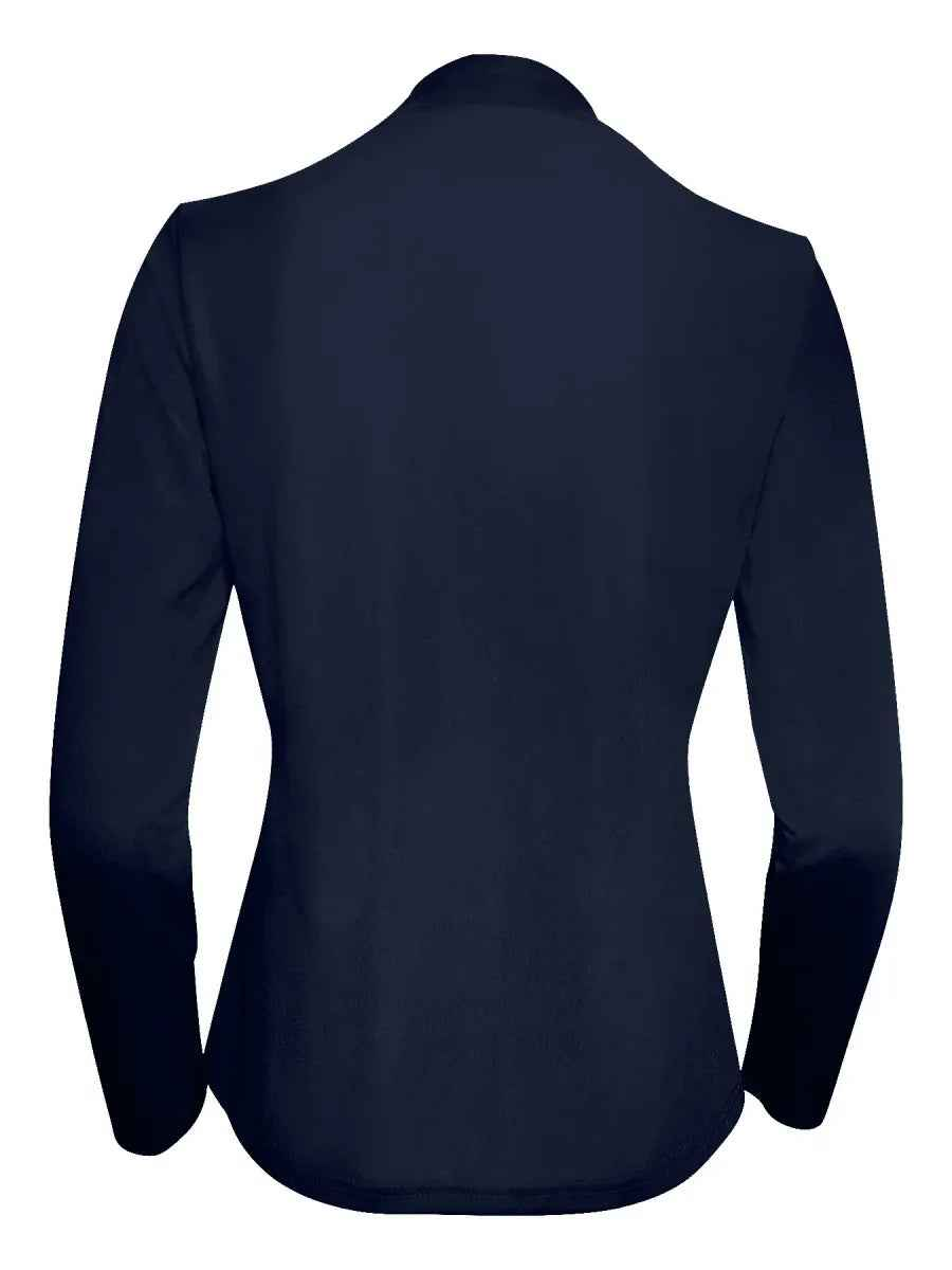 Stylish 3Sixty5 white women's Sleek-Zip jacket featuring a modern design, perfect for casual or sporty outfits.