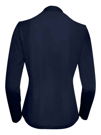 Stylish 3Sixty5 white women's Sleek-Zip jacket featuring a modern design, perfect for casual or sporty outfits.