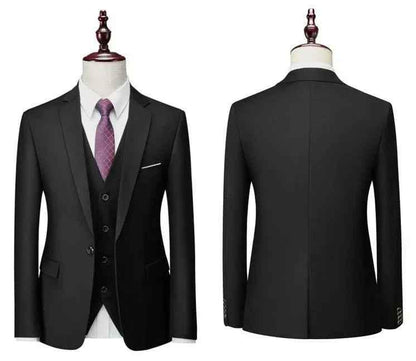 Stylish 3Sixty5 men's gray cotton suit outfit set with two buttons, tailored for a sophisticated look.