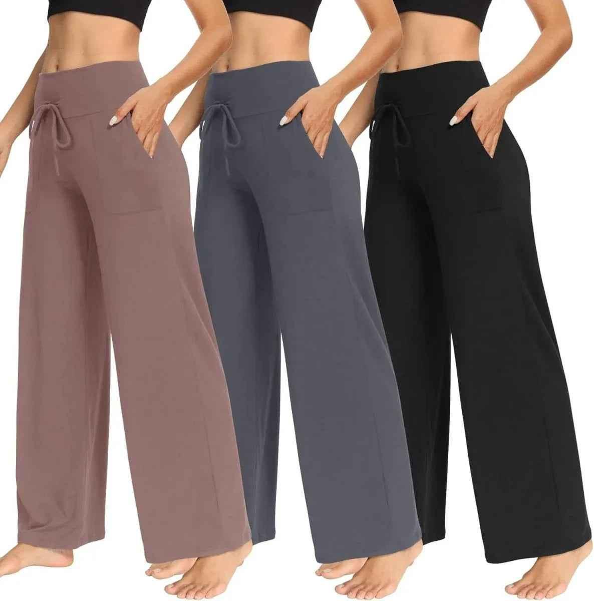 Black Stylish 3Sixty5 Dreamy Comfort Pants for women, featuring a relaxed fit and soft fabric for everyday wear.