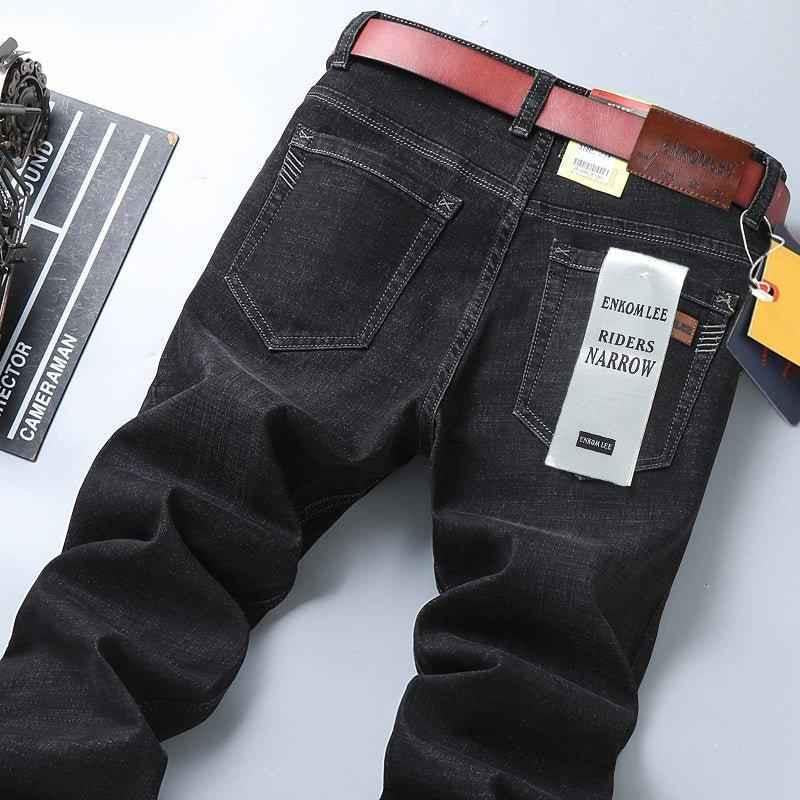Men's black Swift-Style Tailored Trousers by Stylish 3Sixty5, featuring a fitted design and classic pant style.