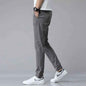 Black Stylish 3Sixty5 men's casual trousers, soft-form pants with a comfortable fit and modern design.