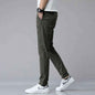 Black Soft-Form Men’s Casual Pants by Stylish 3Sixty5, comfortable fit, tailored design, suitable for everyday wear.