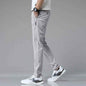 Black Stylish 3Sixty5 Soft-Form men's casual trousers, tailored pants with a comfortable fit and modern design.