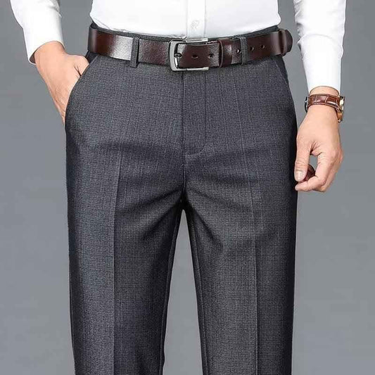 Black Stylish 3Sixty5 Precision Fit Executive Trousers for men, tailored pants with a sleek, professional look.