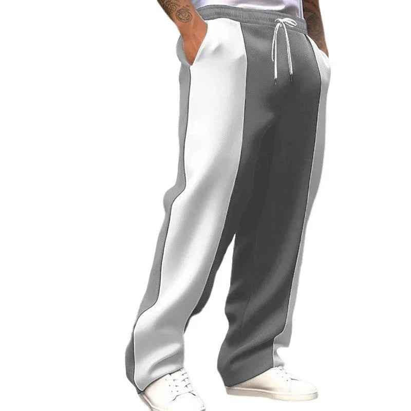 Black men's loose fit athletic pants by Stylish 3Sixty5, featuring breathable, quick-dry fabric for gym or casual wear.