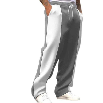 Black men's loose fit athletic pants by Stylish 3Sixty5, featuring breathable, quick-dry fabric for gym or casual wear.