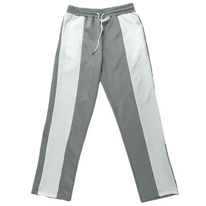Men's black loose fit athletic pants by Stylish 3Sixty5, made from breathable, quick-dry fabric for gym or casual wear.