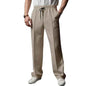 White Momentum Fit joggers by Stylish 3Sixty5, casual pants with a comfortable fit, suitable for business casual attire.