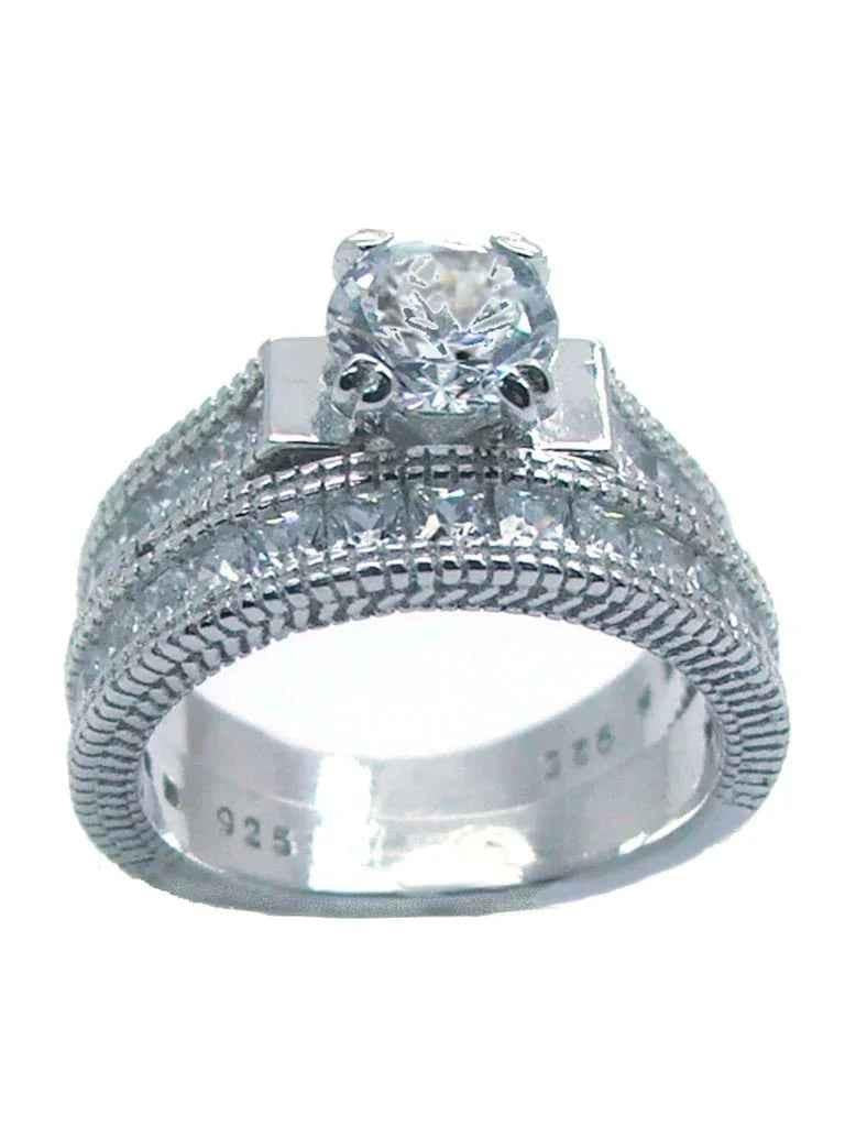 Stylish 3Sixty5 luxury infinity spark diamond ring featuring a sleek band with sparkling diamonds for elegant wear.