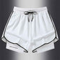 Stylish 3Sixty5 Urban-Edge Training Shorts in white, designed for active wear and comfort.