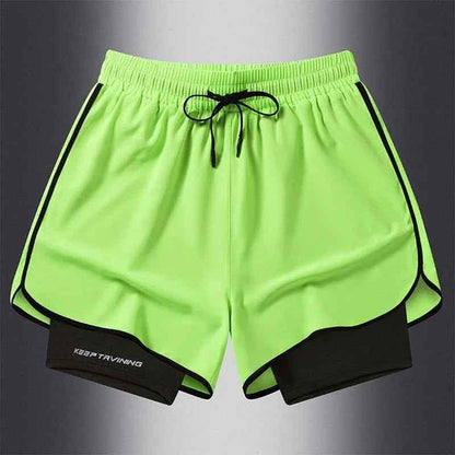 White Urban-Edge Training Shorts by Stylish 3Sixty5, casual athletic shorts with a sleek design for active wear.