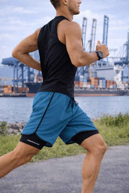 Stylish 3Sixty5 Urban-Edge Training Shorts in white, designed for comfort and active wear, with a sleek athletic fit.