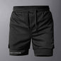 Black Stylish 3Sixty5 Coolwave Sports Shorts in XS, designed for active wear, with a comfortable fit and modern style.