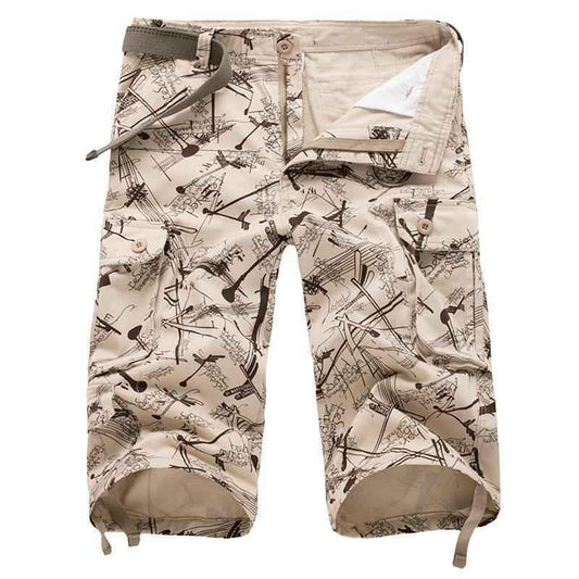 Stylish 3Sixty5 Coastline Casuals shorts in khaki, casual fit, with belt loops and pockets, perfect for summer wear.