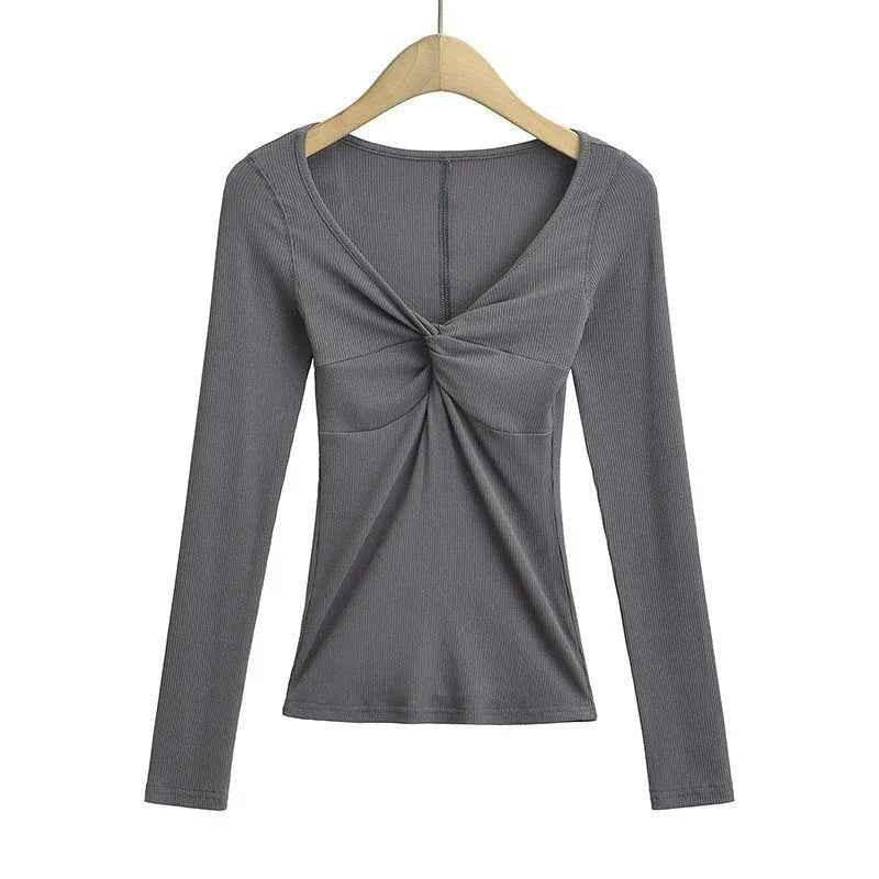 Black Twisted Allure French Crop Top by Stylish 3Sixty5, featuring a trendy twisted design and cropped fit.