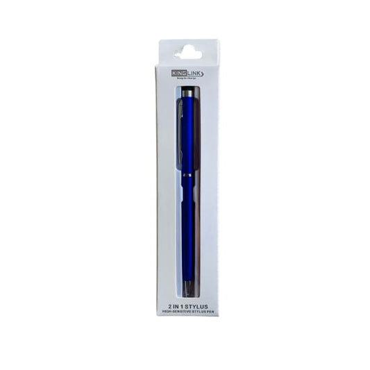 Stylus Pen (2 in 1) - Dual Touch (Navy Blue) 9eight5