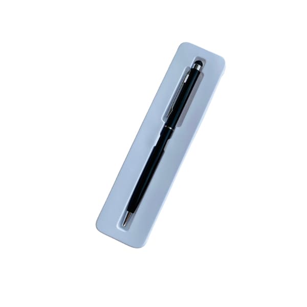 Stylus Pen (2 in 1) - Dual Touch (Black) 9eight5