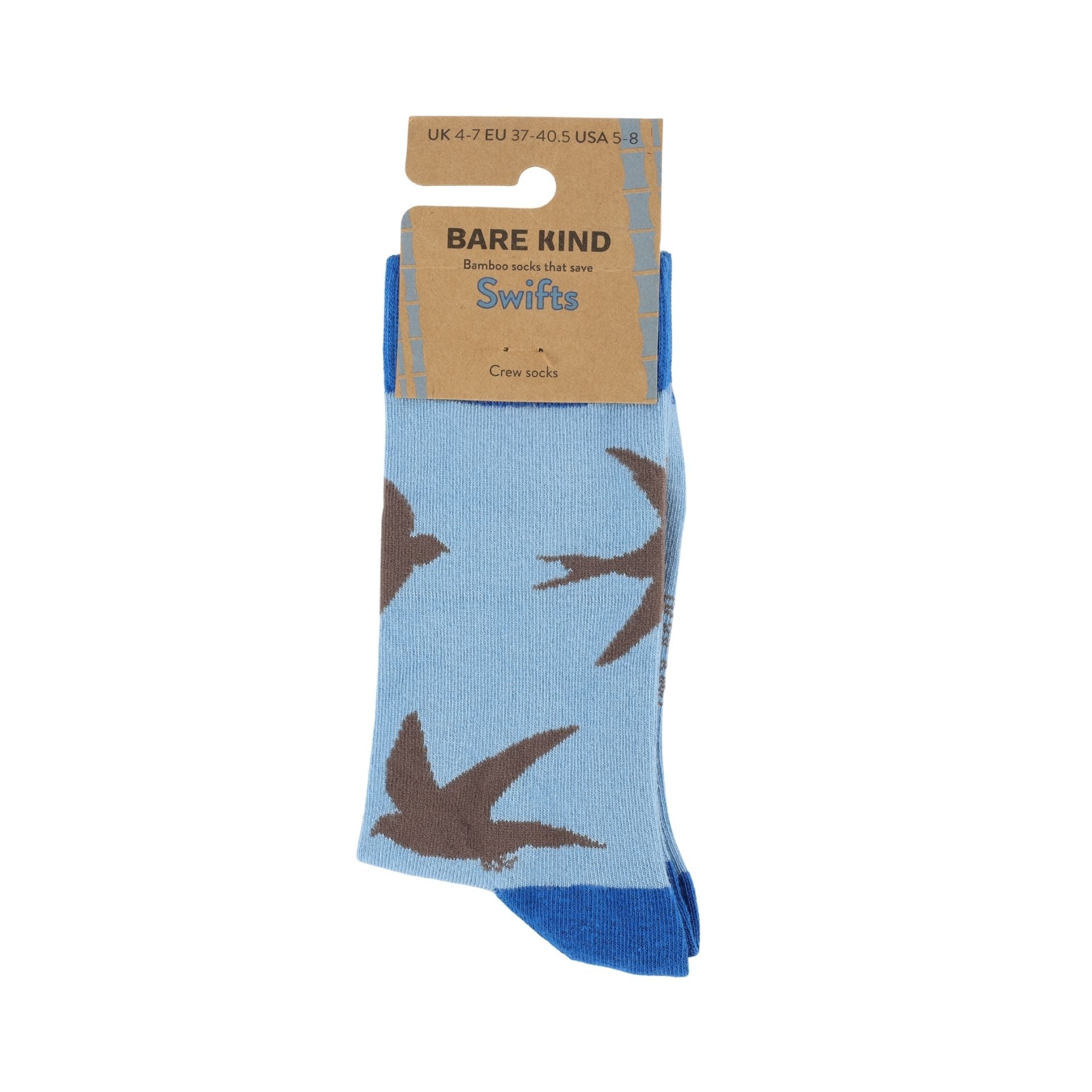 Save the Swift Bamboo Socks Barekind NZ