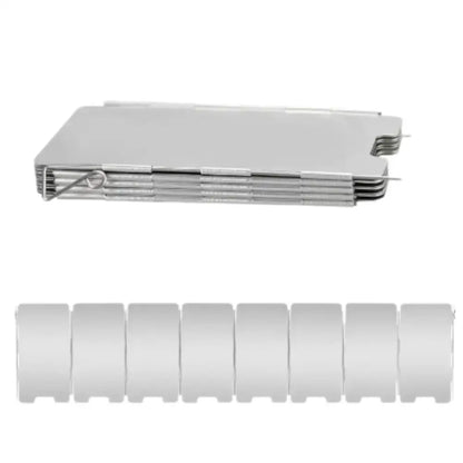 Tall Aluminium Stove Windscreen – Foldable Gas Burner Shield Habicare