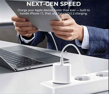 Techplus 65W USB-C fast charger with PD power delivery and cable options, compact adapter for quick device charging.
