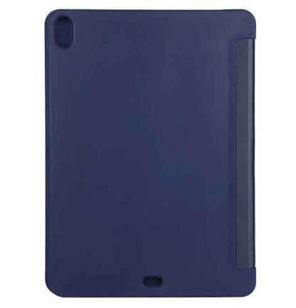 Black TechPlus iPad Air 4 10.9-inch ultra slim smart case with trifold design and lightweight cover, protects and enhances the tablet.