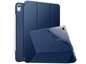 Black TechPlus case for iPad Air 4, 10.9-inch, showing a protective cover with precise cutouts for buttons and ports.